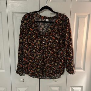 Old Navy Floral Blouse